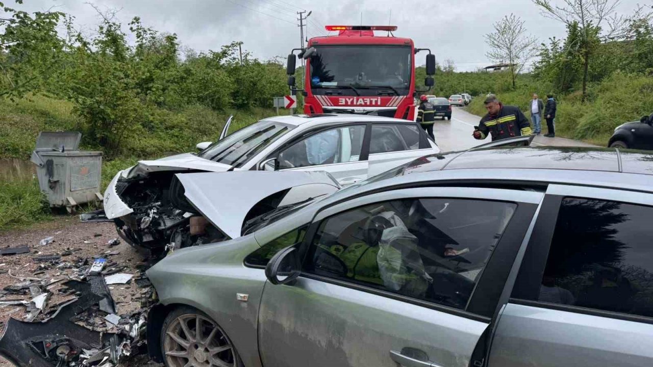Ordu’da trafik kazası: 3 yaralı