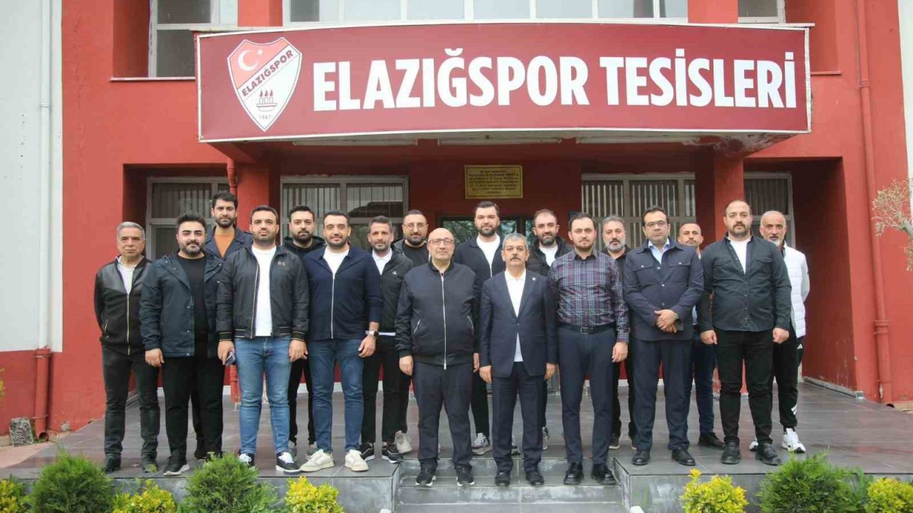 AK Parti heyeti, Elazığspor’la bir araya geldi