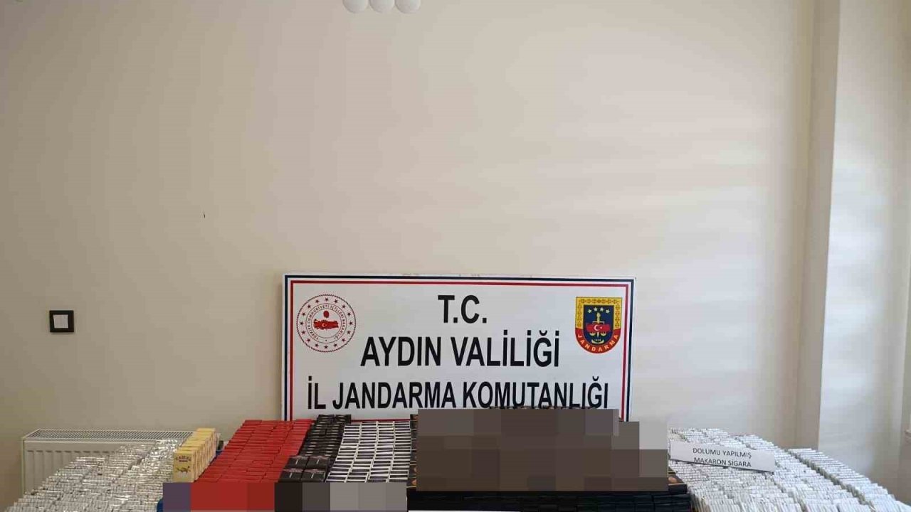 Koçarlı’da kaçak sigara operasyonu
