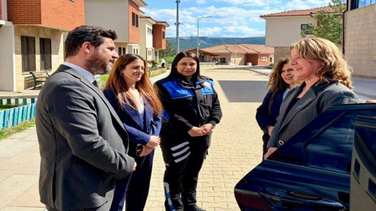 Başkan Çağlar’dan koruma altındaki çocuklar ile anlamlı buluşma