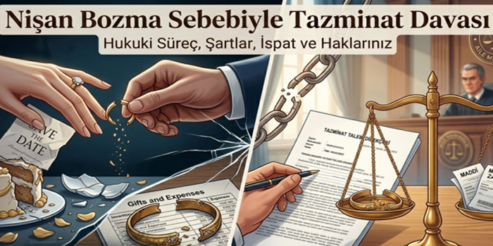 Nişan Bozma Sebebiyle Tazminat Davası Nasıl Açılır?
