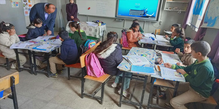 Kars İl Millî Eğitim Müdürü Nevzat Kaya’dan Kağızman Okullarına Ziyaret