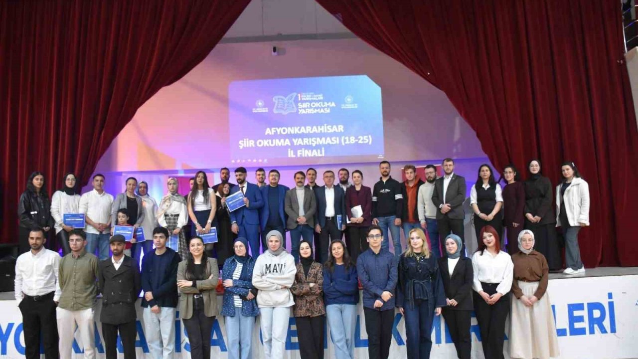 Şiir yarışmasının kazananları belli oldu