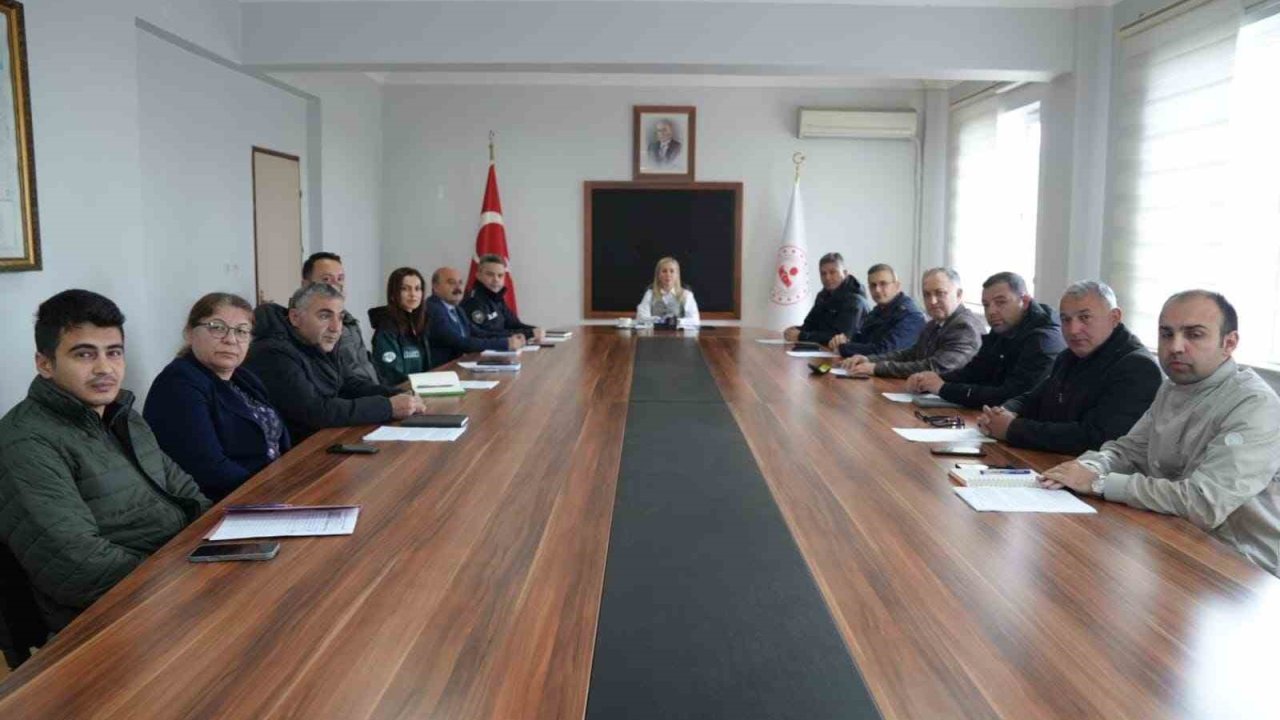 Gökçebey’de yaz ayları öncesi yangın tedbirleri masaya yatırıldı
