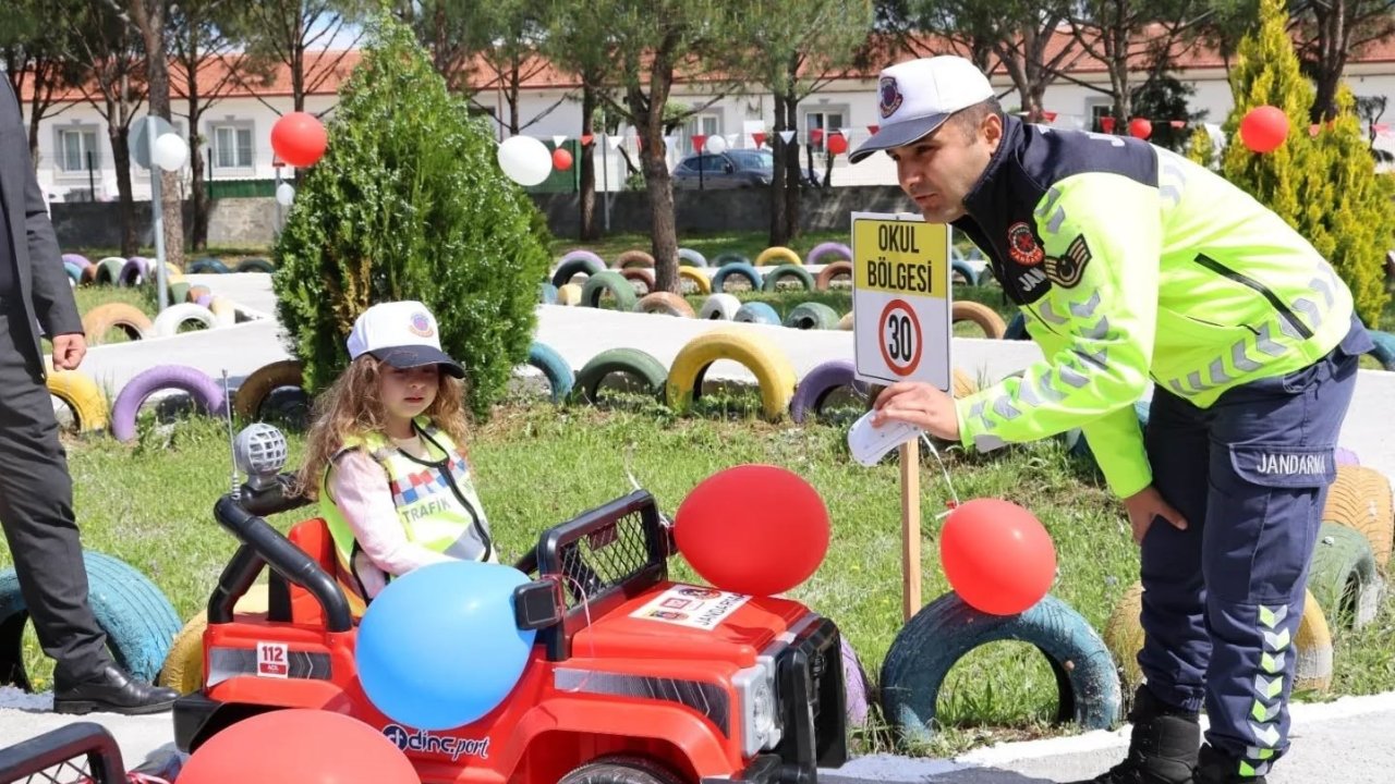 Çine’de miniklere trafik bilinci aşılandı