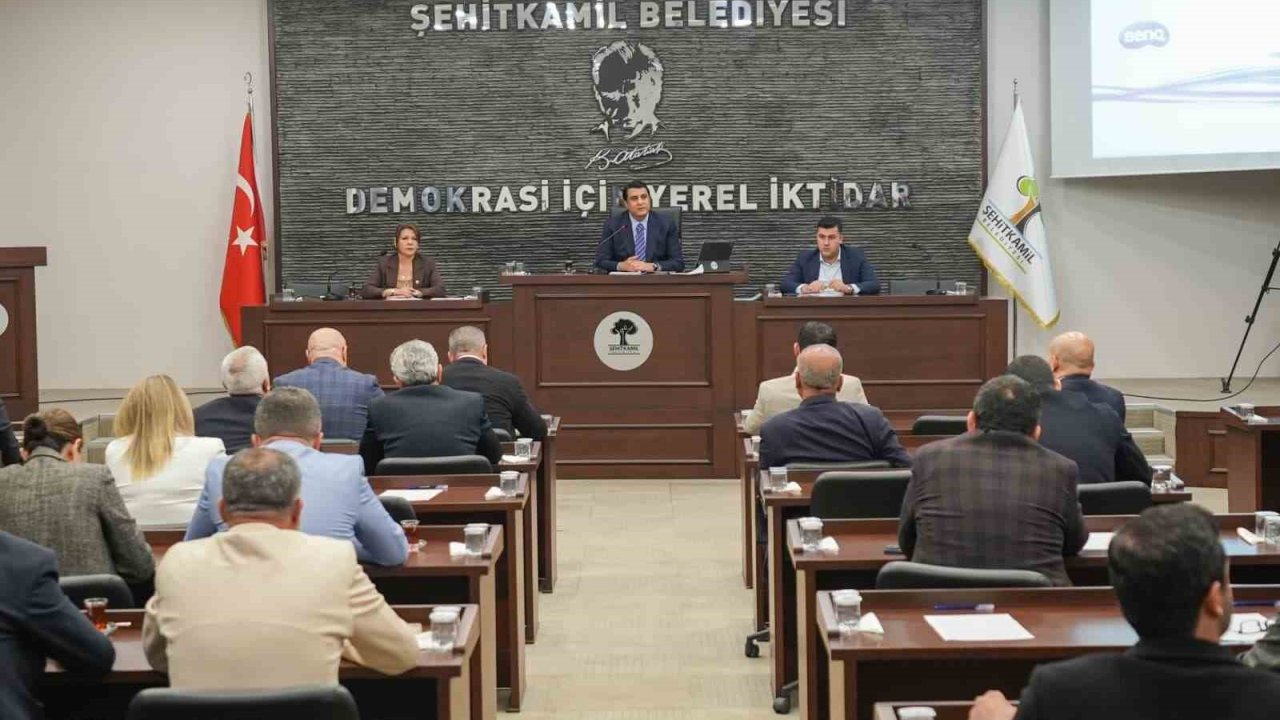 Şehitkamil Belediyesi mayıs ayı meclis toplantısı yapıldı