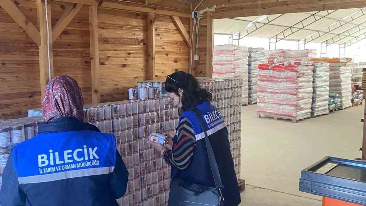 Bilecik’te yem ve gıda güvenliği için eş zamanlı denetim