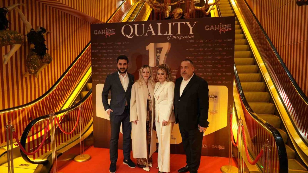 ’En Quality’ ödülleri sahiplerini buldu