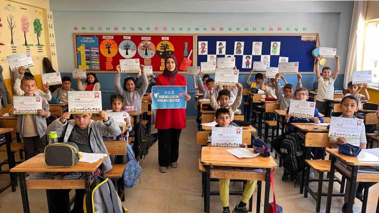 Çemişgezek’te öğrencilere yönelik sağlık farkındalık etkinliği