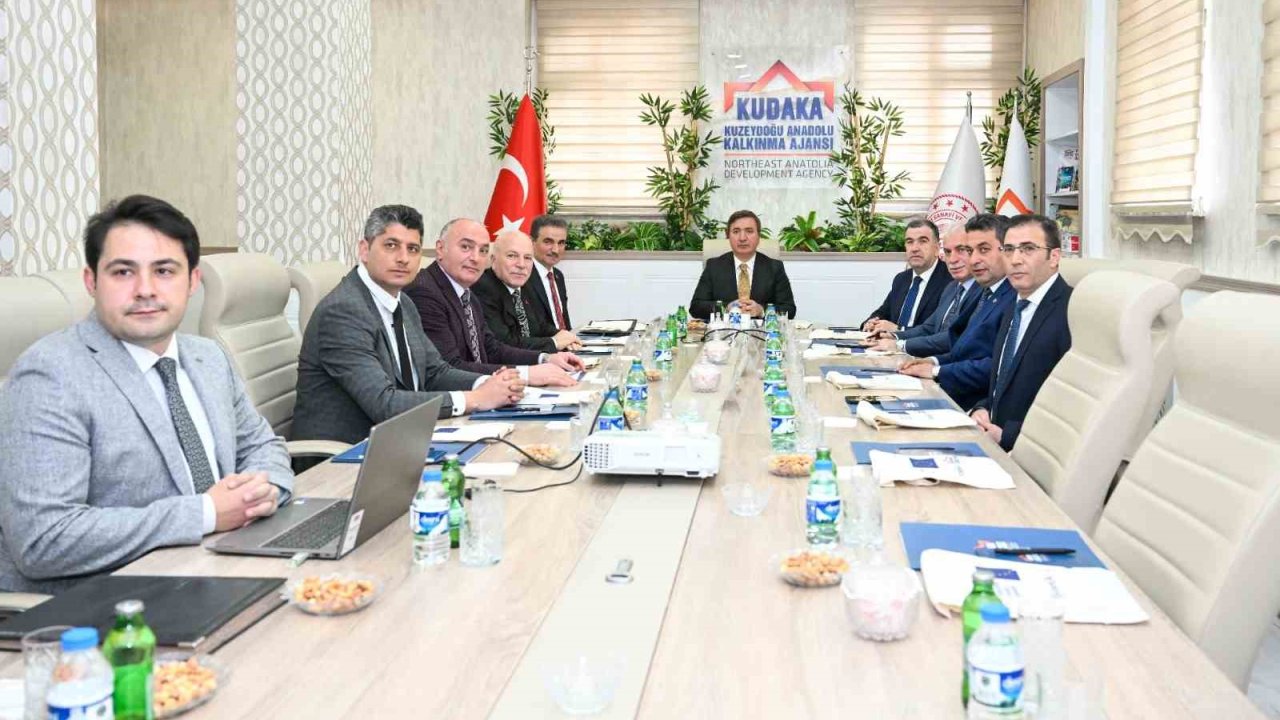 KUDAKA toplantısında bölgesel kalkınma vurgusu: Başkan Özakalın, projeleri değerlendirdi
