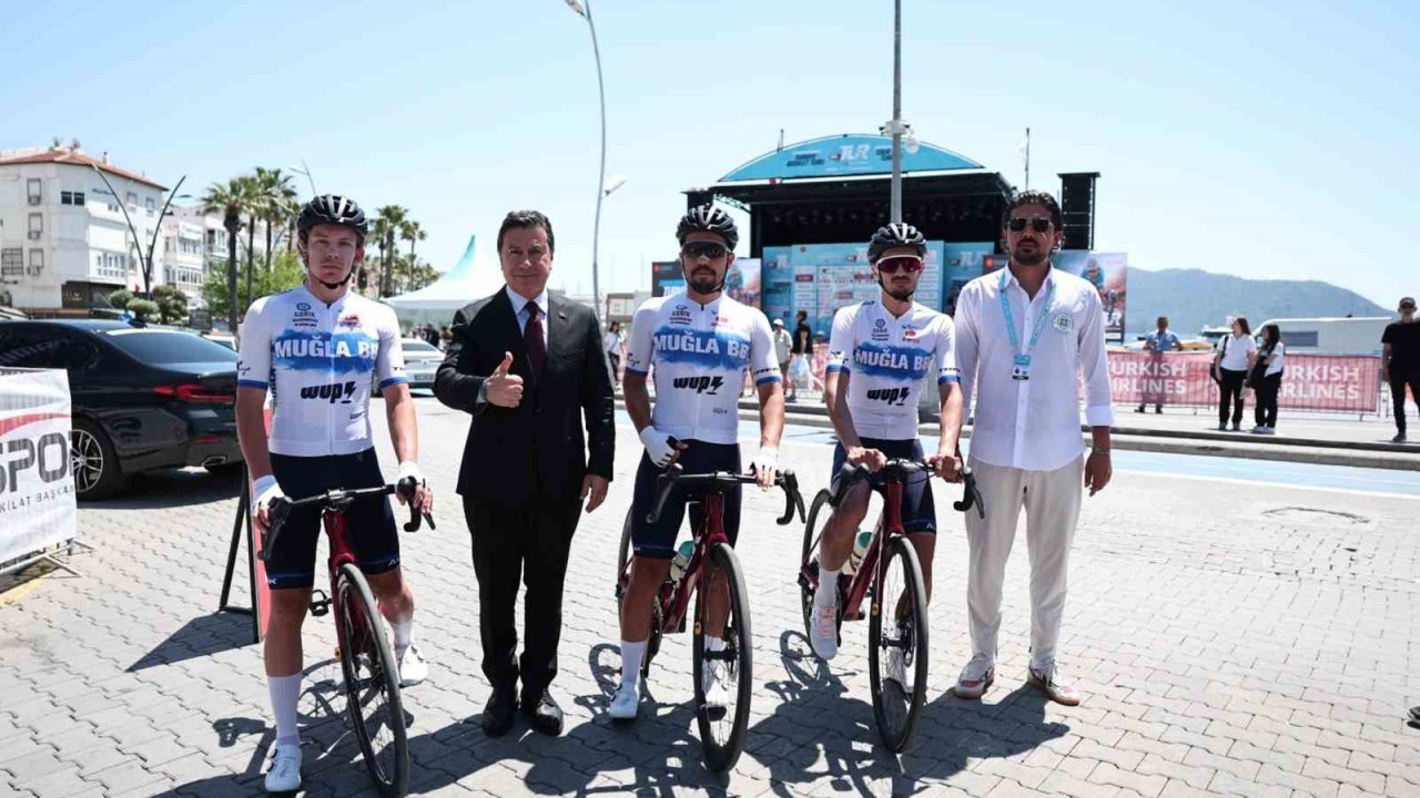 Cumhurbaşkanlığı bisiklet turunda Muğla Büyükşehir damgası
