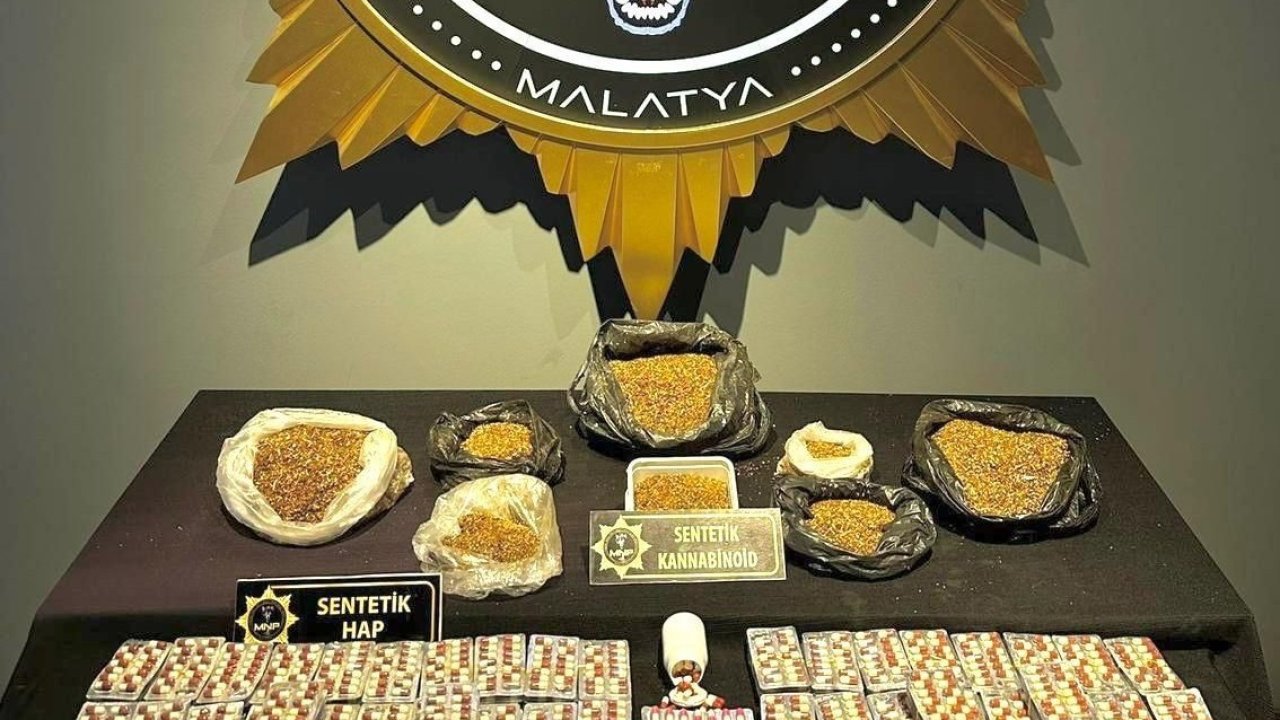 Malatya’da uyuşturucu operasyonu: 5 tutuklama