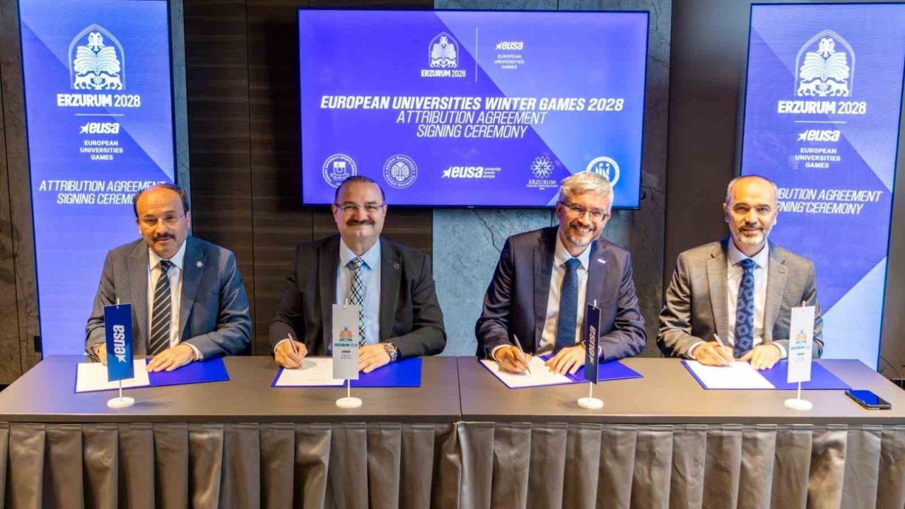 EUSA 2028 için resmi imzalar atıldı