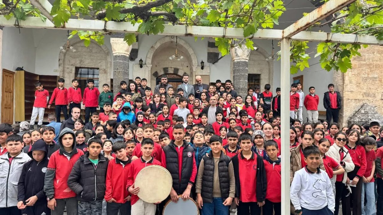 Çermik’te öğrenciler camide buluştu
