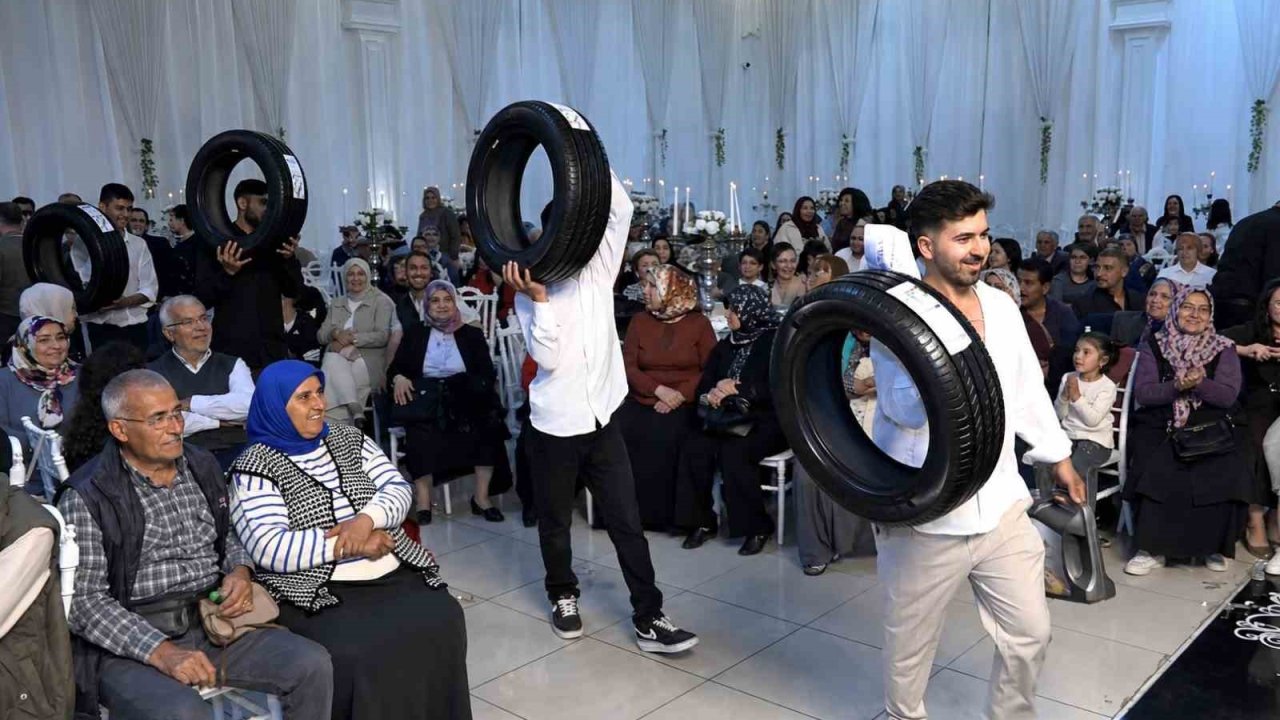 Mersin’de damada lastik ve motor yağı taktılar