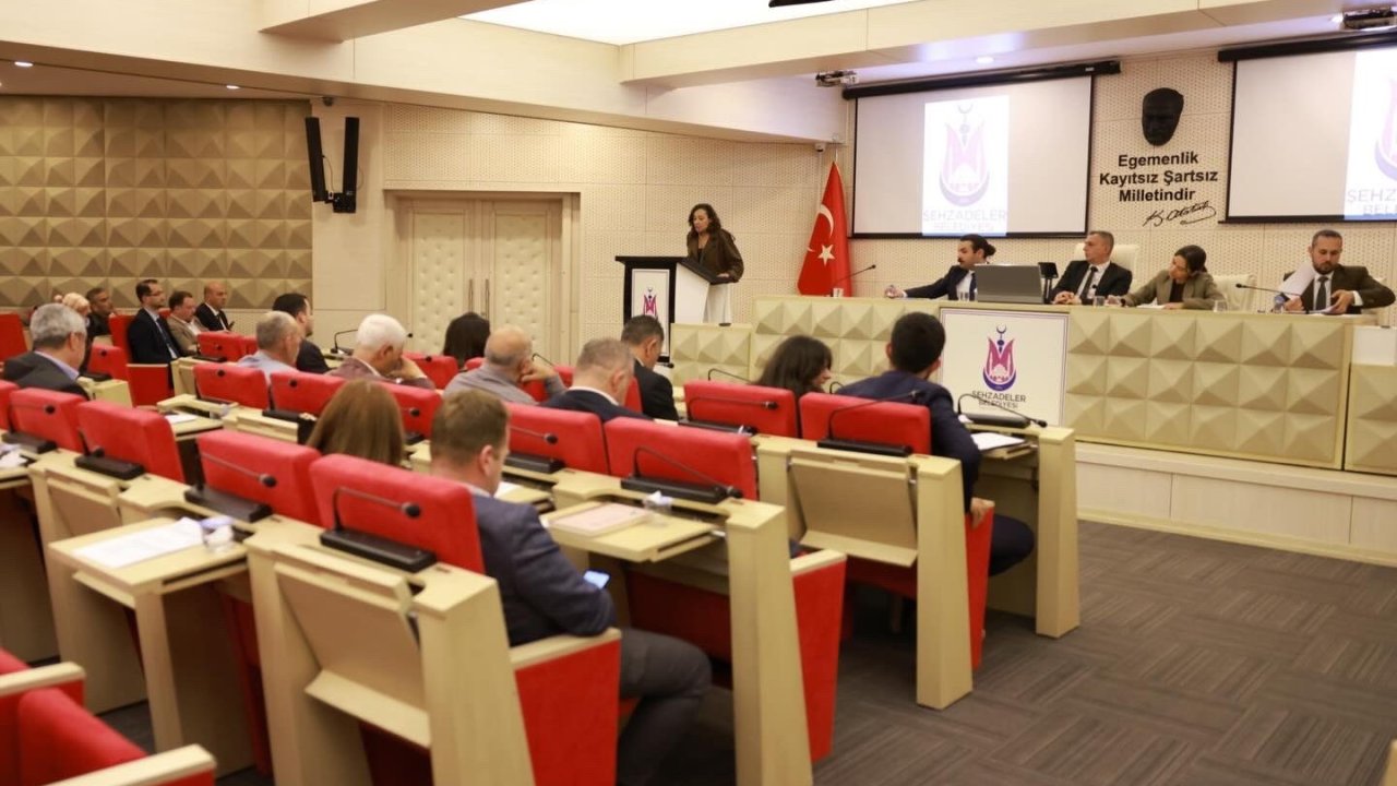 Şehzadeler Belediyesi Meclisi mayıs ayı toplantısı yapıldı