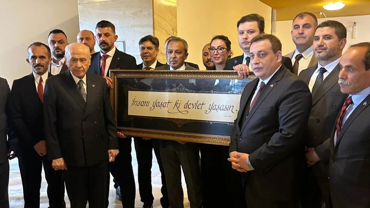 İl Başkanından Bahçeli’ye ziyaret