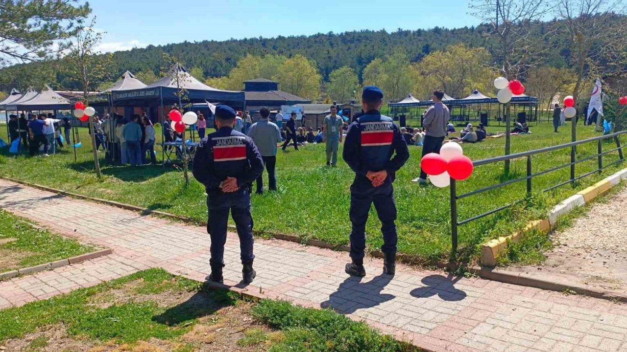 Pelitözü Gölpark’ta etkinliğe üst düzey güvenlik