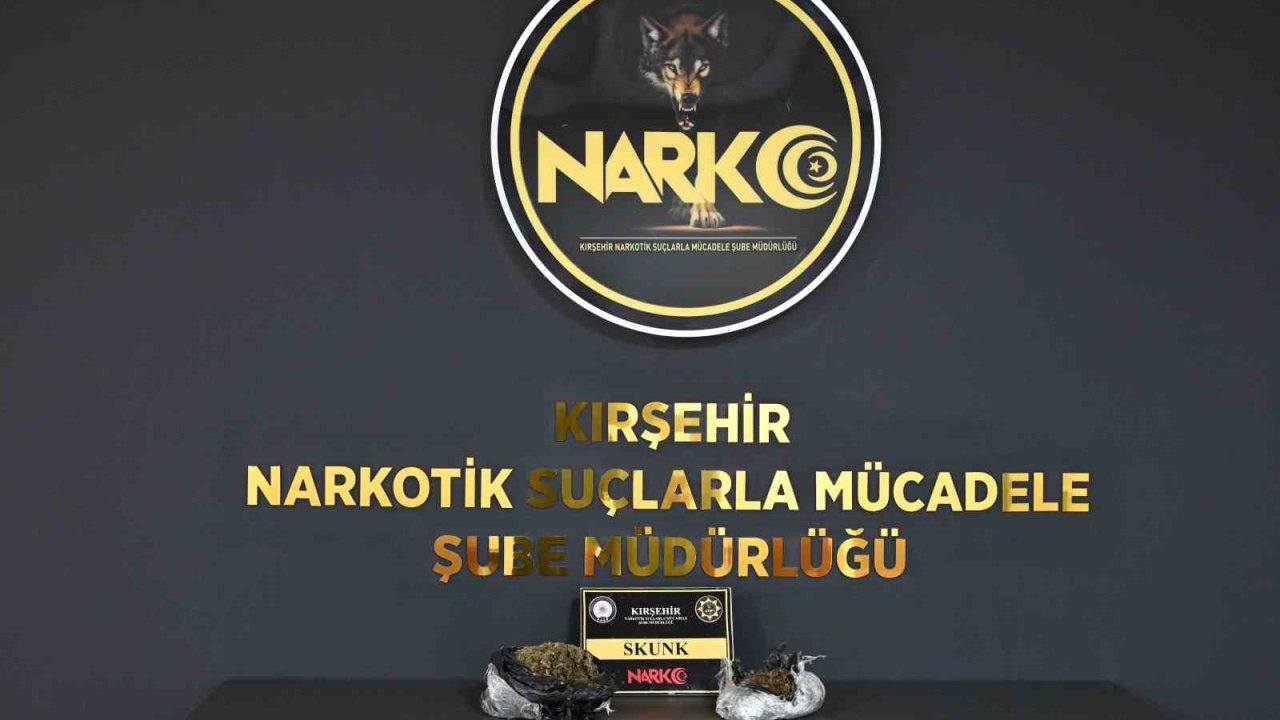 Kırşehir’de uyuşturucu operasyonu: 2 kişi tutuklandı