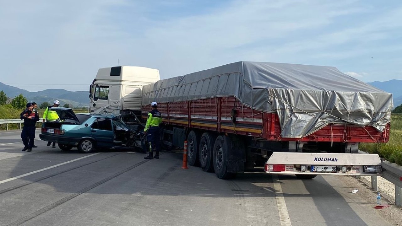 Bozdoğan Nazilli karayolunda kaza: 1 yaralı