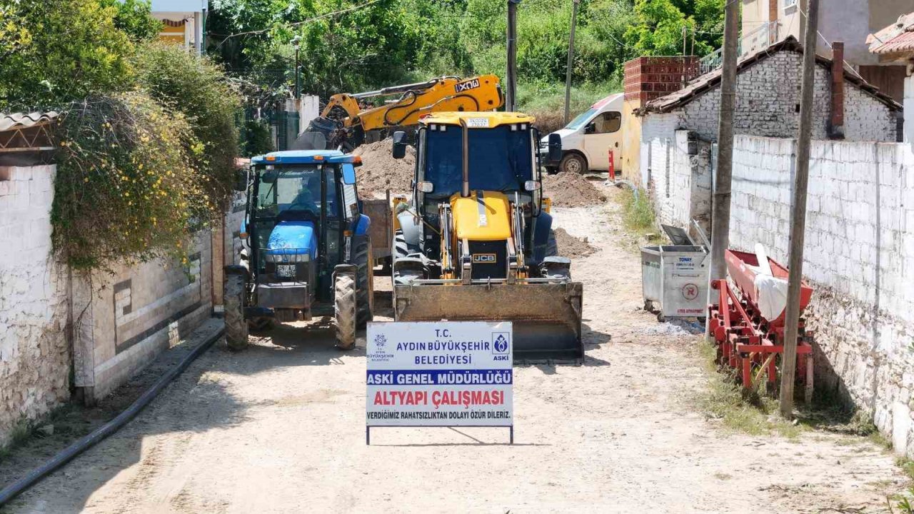 Aydın Büyükşehir Belediyesi’nden Koçarlı’ya altyapı yatırımı