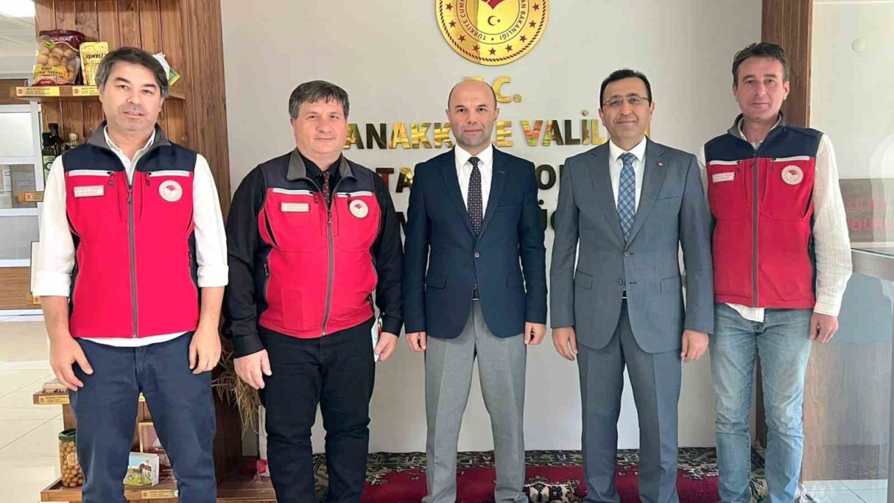Tarım Reformu Genel Müdür Yardımcısı Karabulut, Çanakkale’de incelemelerde bulundu