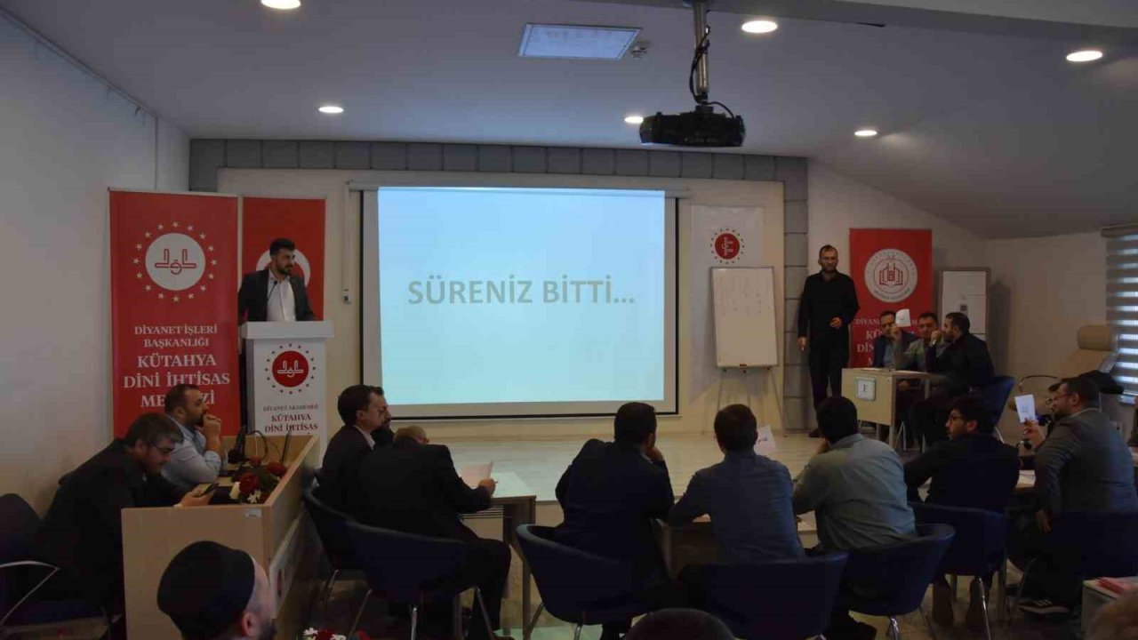 Kütahya Dini İhtisas Merkezi’nde Bilgi Yarışması düzenlendi