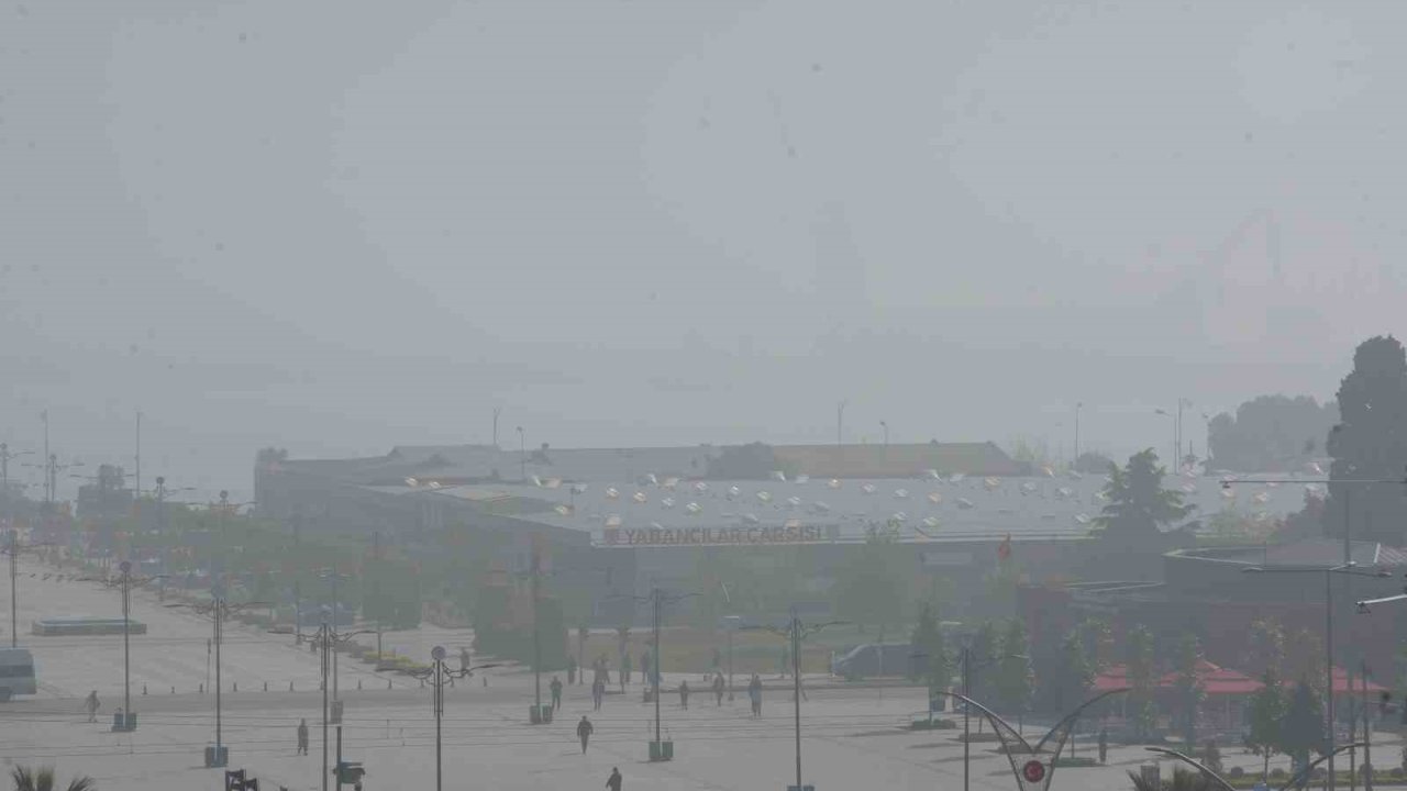 Samsun’da pus ve sis etkisini sürdürüyor