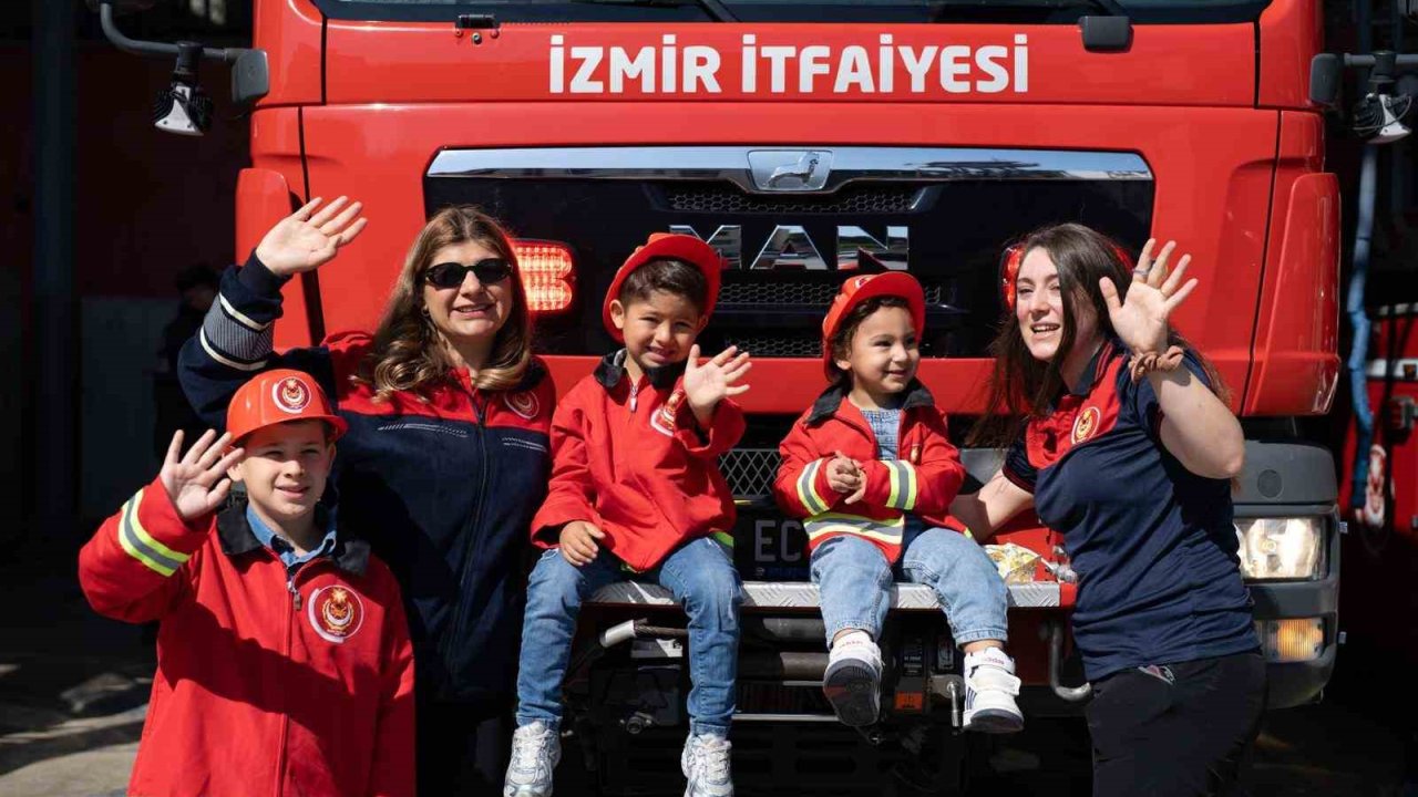 Alevlere koşan süper anneler