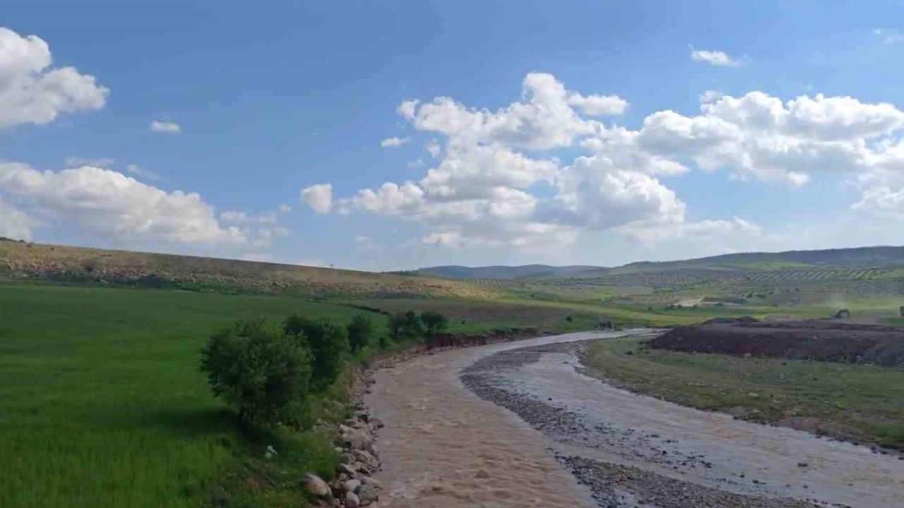 Kilis’te yağışlar ‘Sabun Suyu’nun’ debisini artırdı