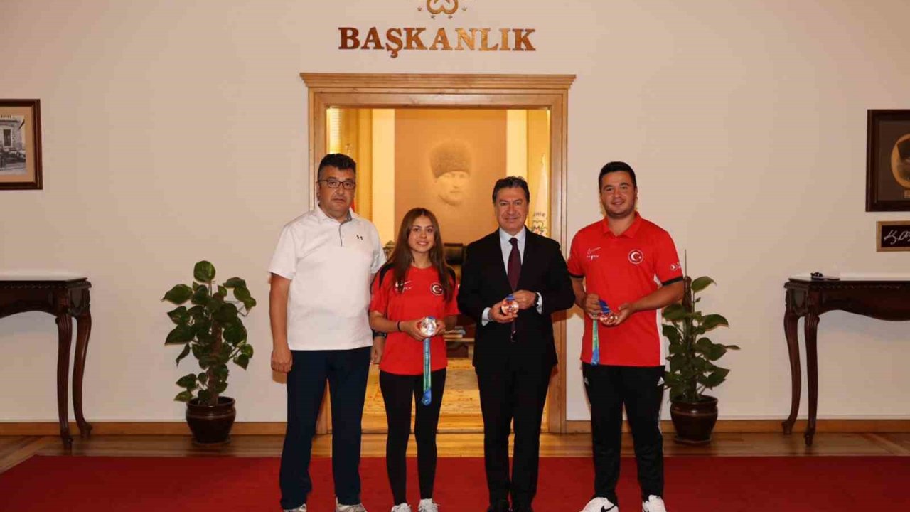 Muğlalı milli okçulardan 2 altın, 1 gümüş madalya