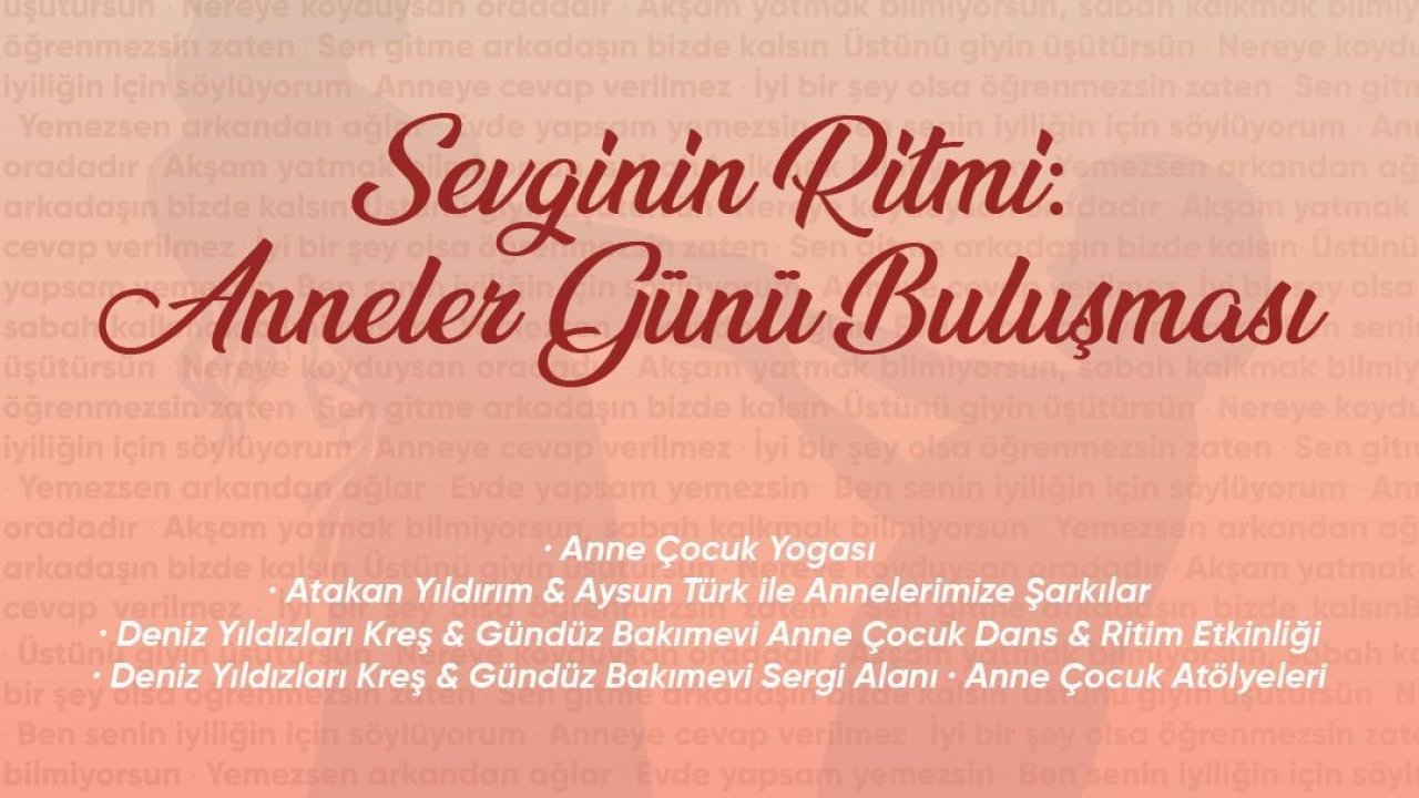 Didim Belediyesi’nden Anneler Günü’ne özel etkinlik