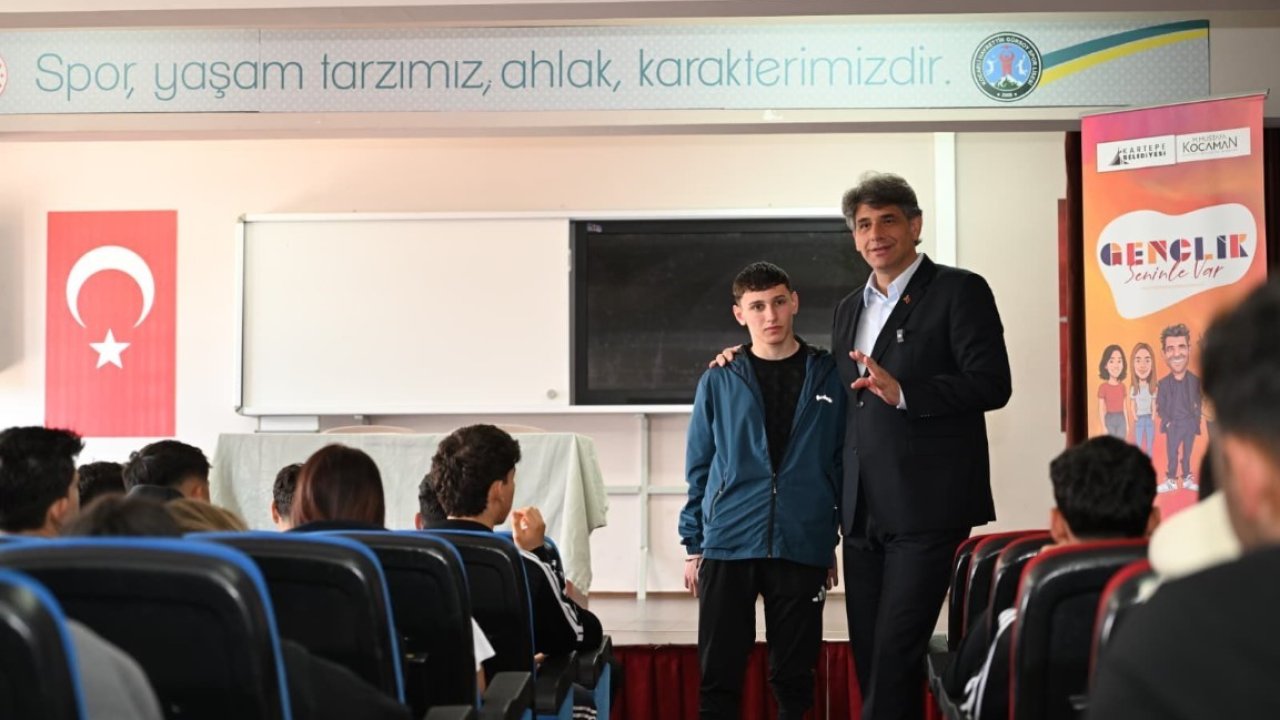 Başkan Kocaman gençlere kariyer tavsiyesi verdi