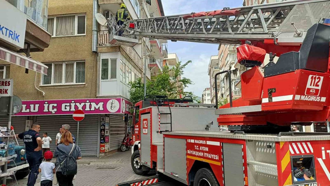 Komşuların dikkati tehlikeyi önledi