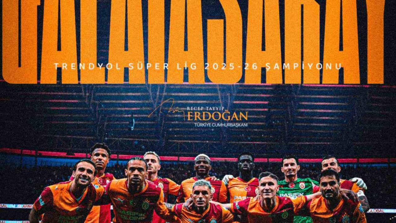 Cumhurbaşkanı Erdoğan’dan Galatasaray’a tebrik mesajı