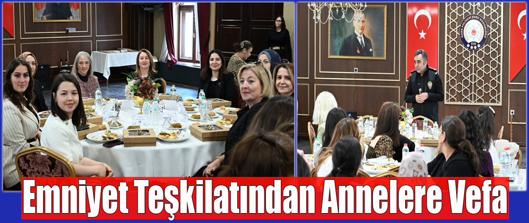 Kars Emniyet Müdürlüğü’nde Anneler Günü Programı