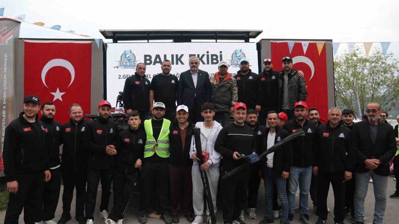 2. Geleneksel Balık Ekibi Gökkuşağı Alabalık Tutma Yarışması’na yoğun ilgi