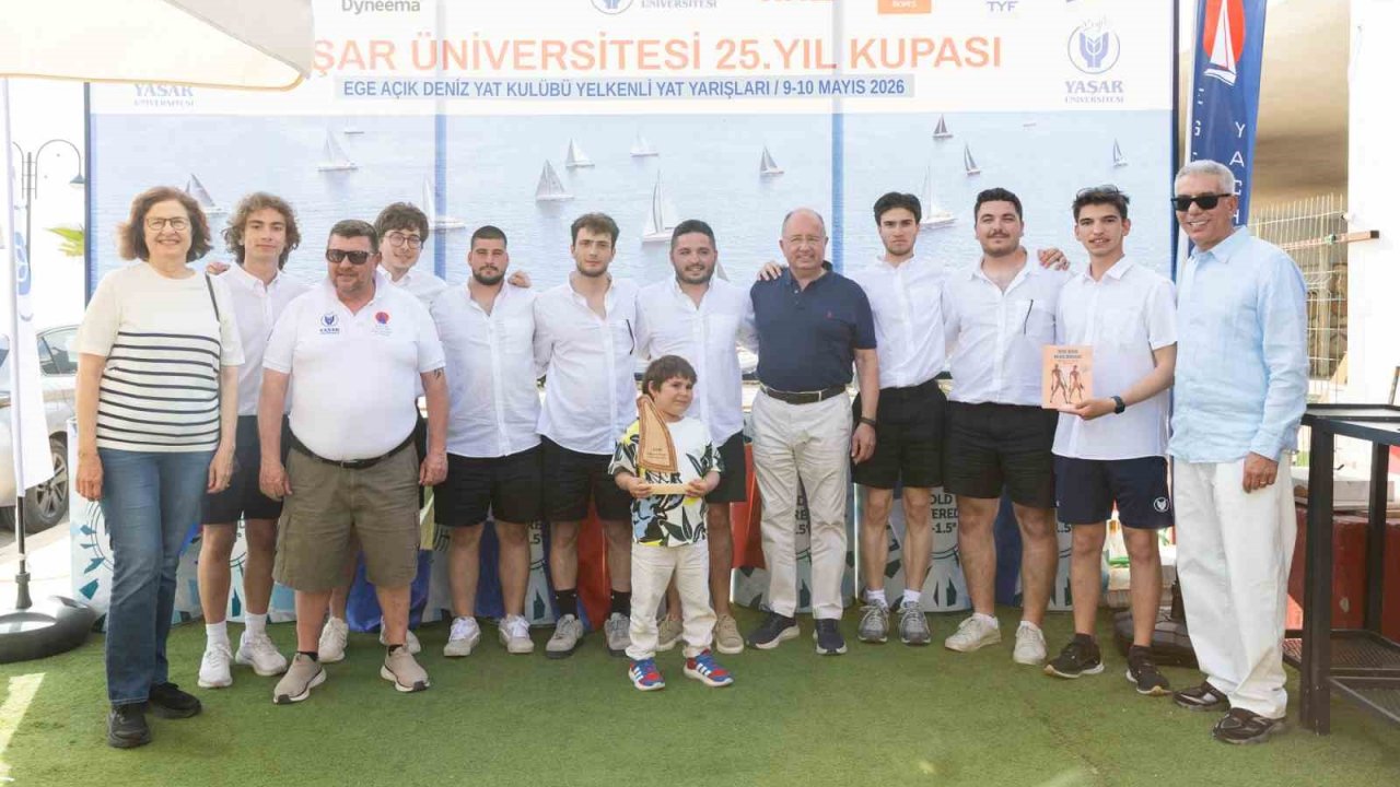 Yaşar Üniversitesi Yelken Takımı’ndan 25. yıl zaferi