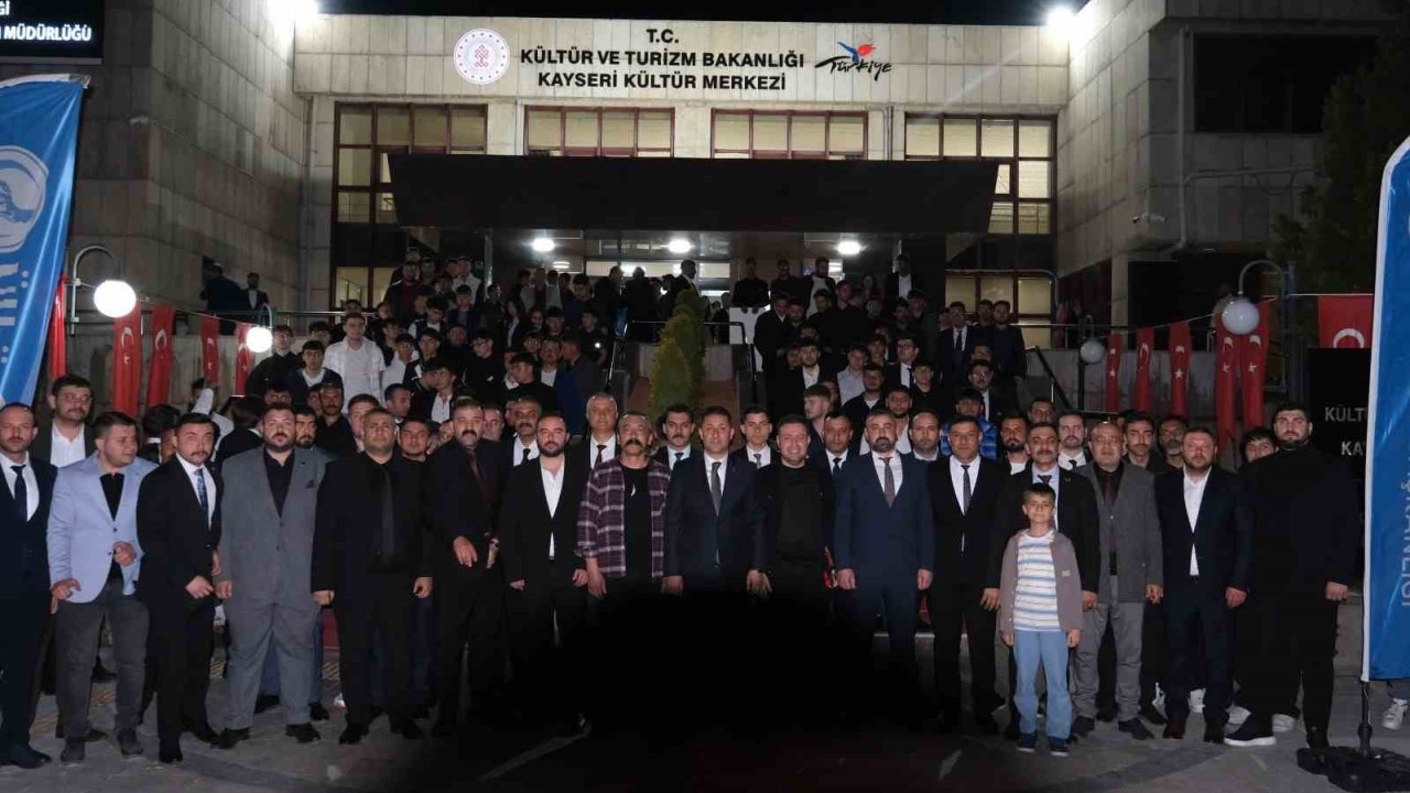Türk milletinin sesi Kayseri’de yankılandı