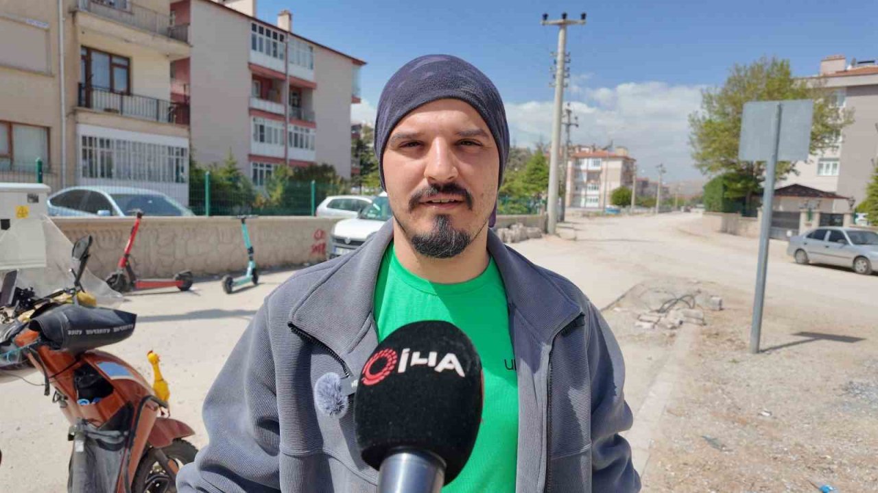 Çanta, cüzdan derken yol kenarında buzdolabı bulundu