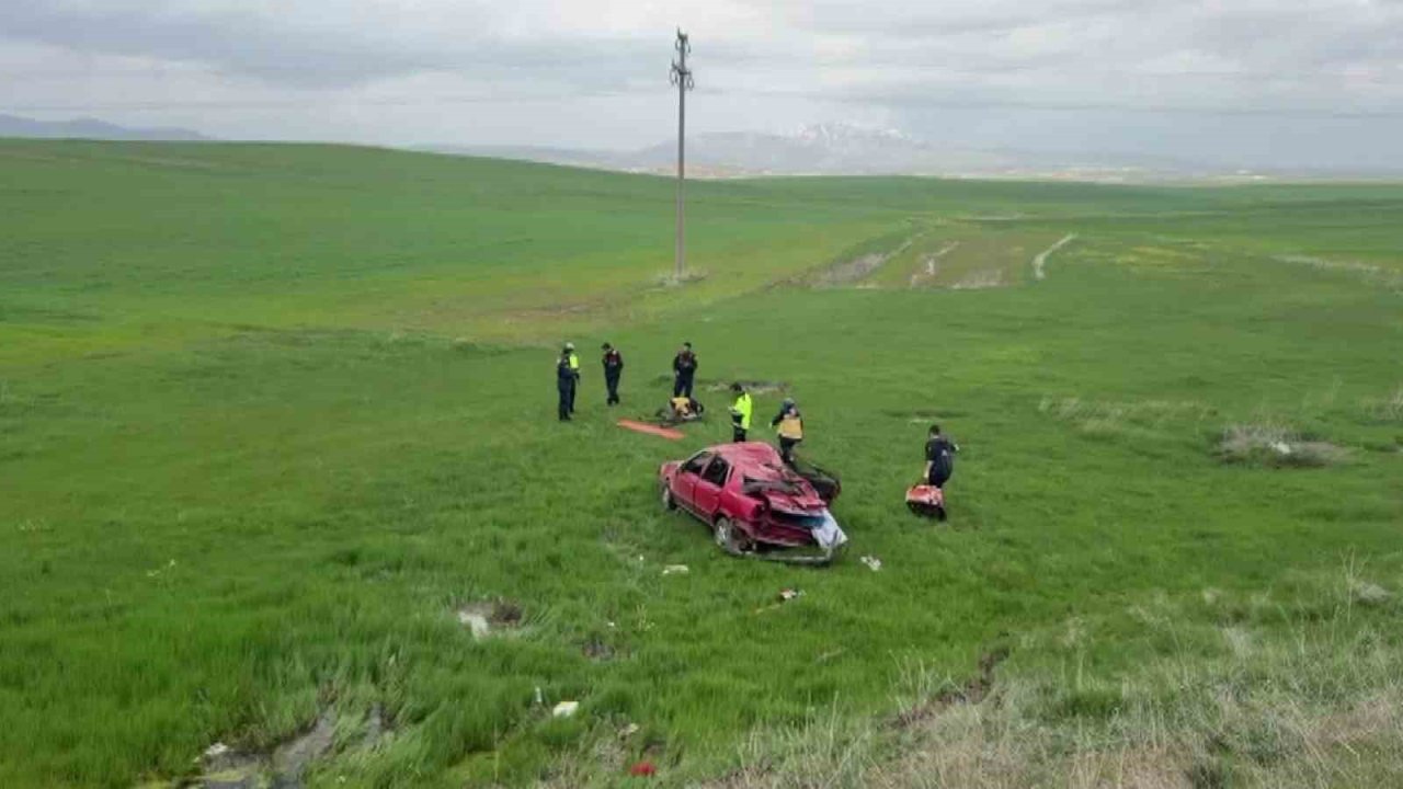 Sivas’ta 86 yaşındaki sürücü kazada hayatını kaybetti