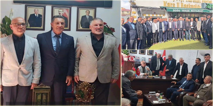 Gökhan Türkeş Öngel’den Kars Teşkilatına Hayırlı Olsun Ziyareti