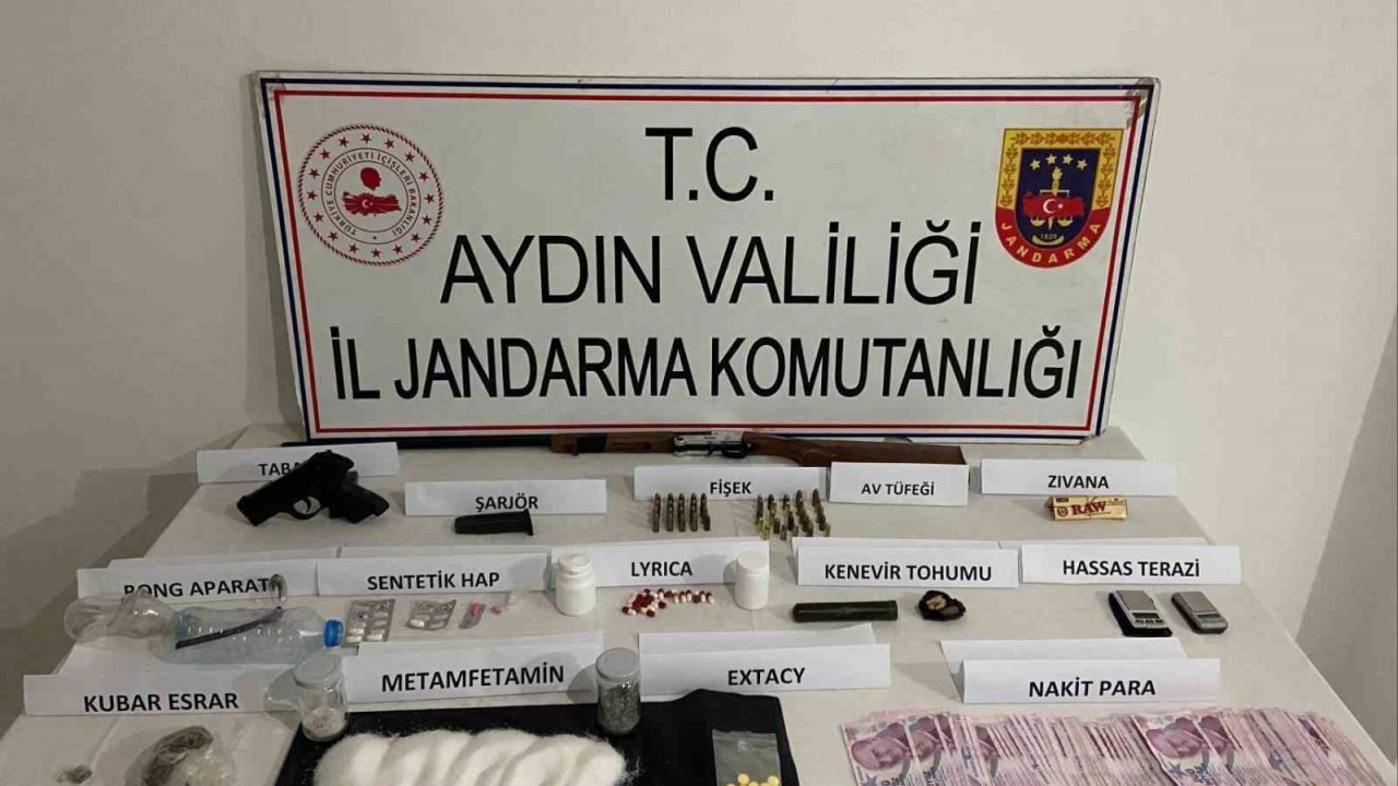 Germencik’te uyuşturucu operasyonu