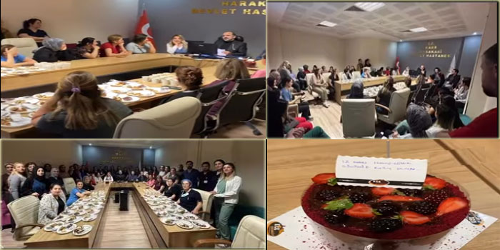 Kars Harakani Devlet Hastanesinde Hemşireler Günü Kutlaması