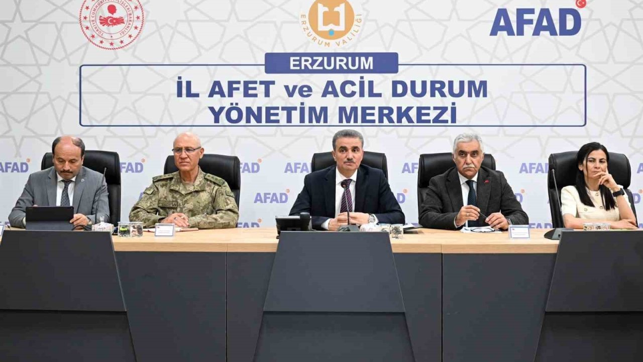 Erzurum’da sığınaklar masaya yatırıldı