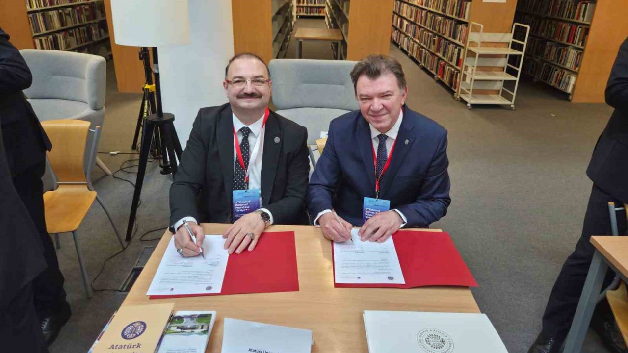 Türkiye-Polonya akademik iş birliğinde yeni dönem: Atatürk Üniversitesi stratejik rol üstleniyor