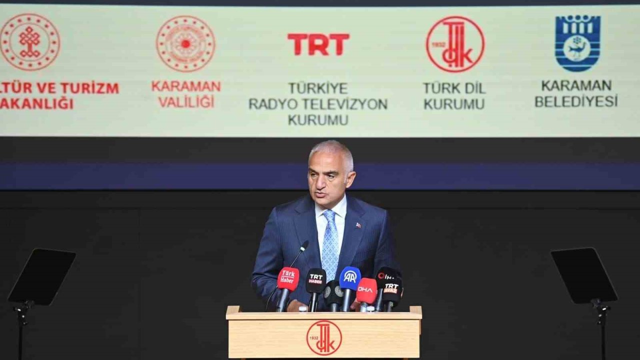 Bakan Ersoy: "Türkçe, uçsuz bucaksız Türkistan topraklarından Anadolu’ya uzanan bir medeniyet yürüyüşünün sesidir"