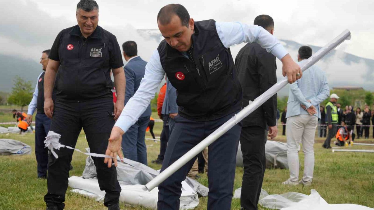 Iğdır çadır kent yönetiminde Türkiye’ye örnek olmayı hedefliyor
