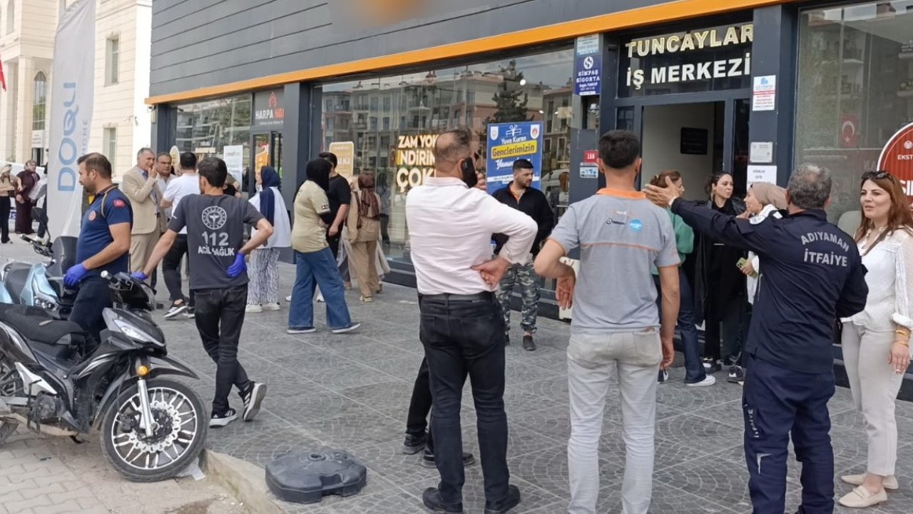 Güzellik merkezinde korkutan yangın