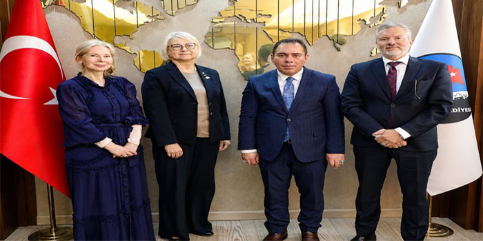 İskandinav Büyükelçilerinden Belediye Başkanı Senger’e Ziyaret
